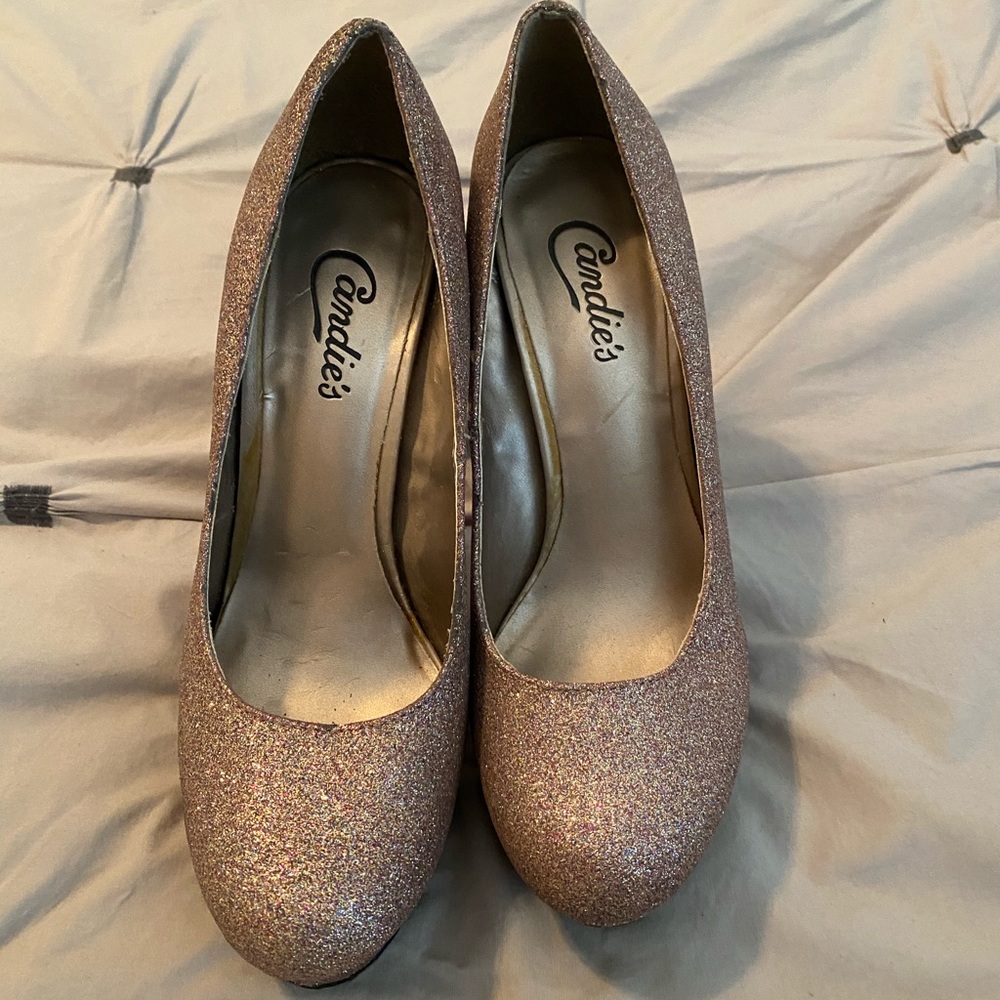 Candies Glitter Stilettos